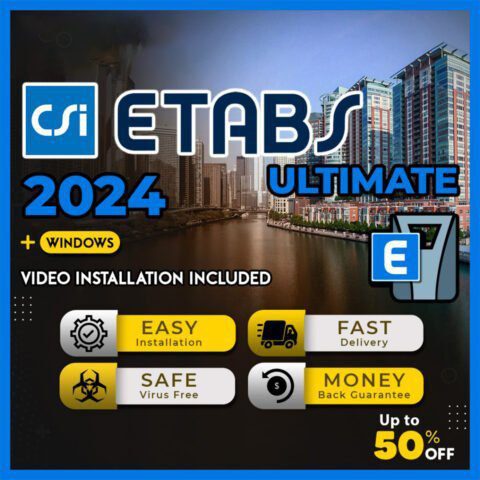 CSI ETABS Ultimate 22.3.0.3775