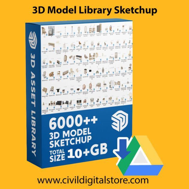 3D Model Library Sketchup