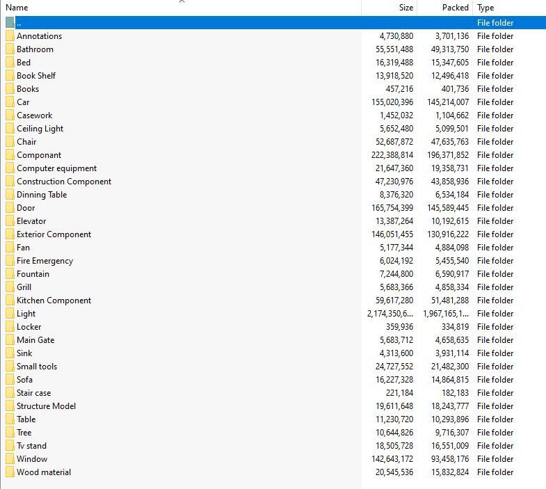 Revit Component Library