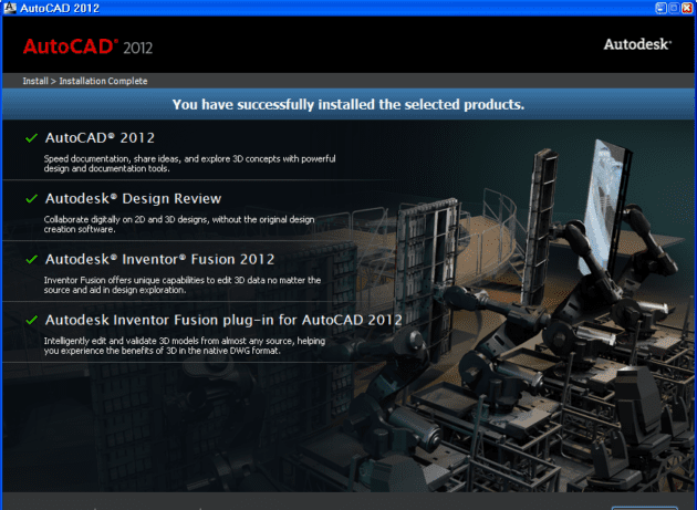 Autodesk AutoCAD 2012
