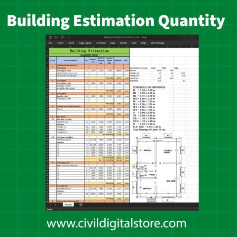 Building Estimation Quantity