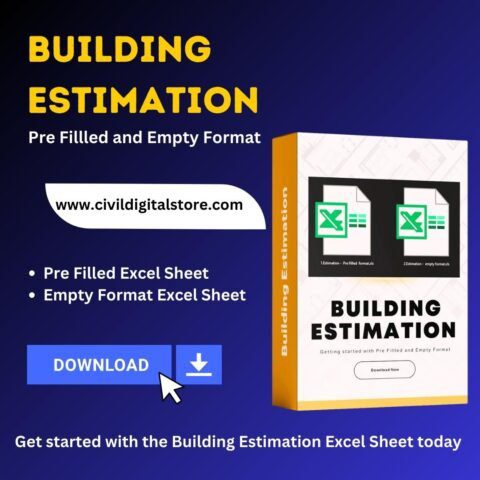 Building Estimation - Pre Filled and Empty Format