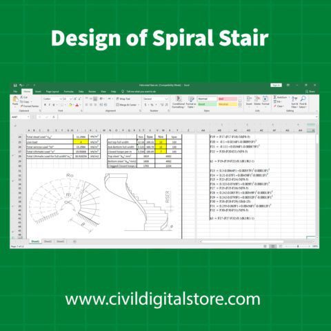 Design of Spiral Stair