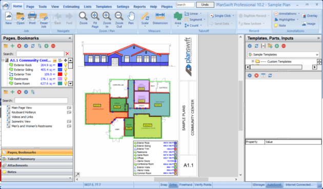 PlanSwift Pro Metric